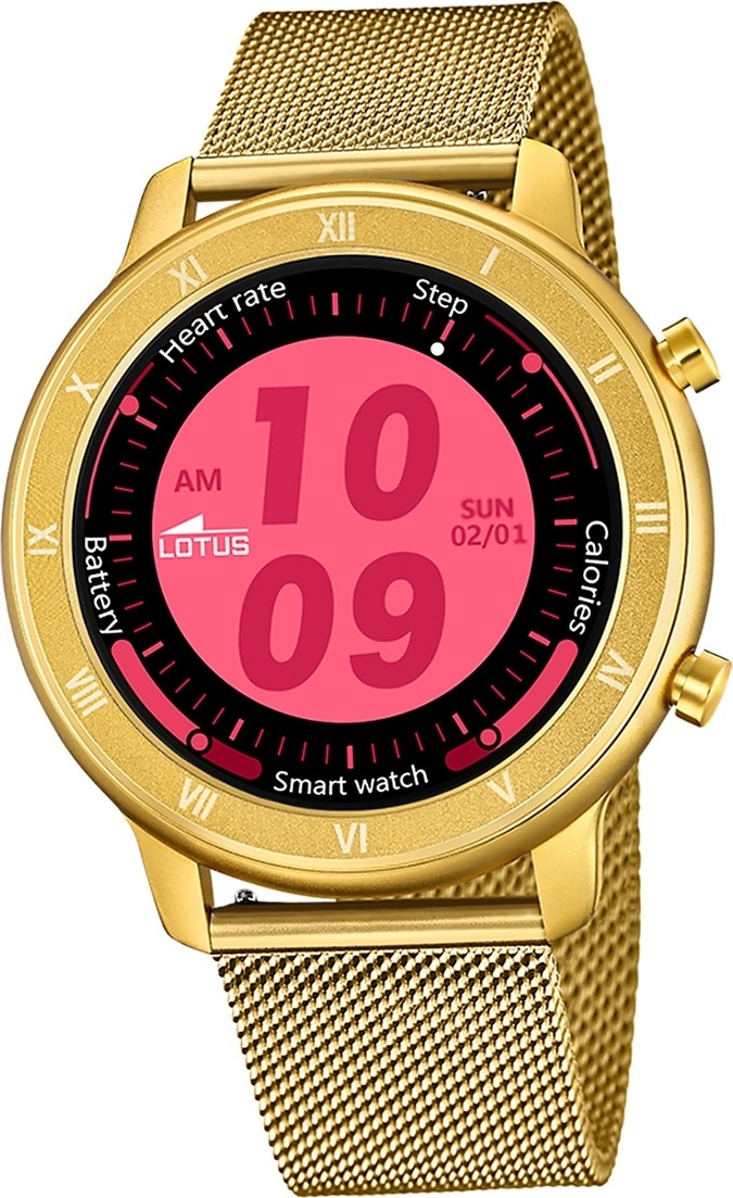 Pánske hodinky Lotus Smartwatch Smartwatch z nerezovej ocele zlaté D2UL50038/1