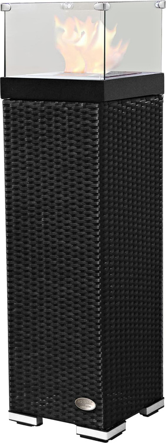 RS Trade Feuersäule Schwarz