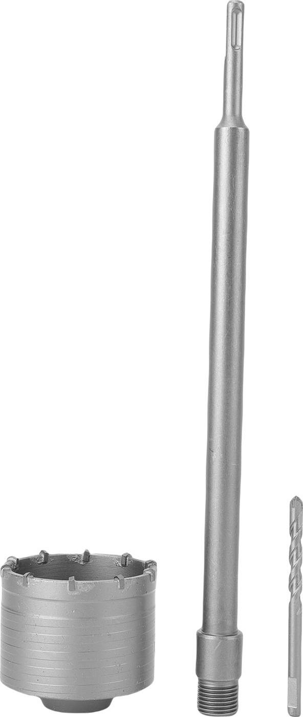 TWO TREES Betonlochsägen-Set, 90-mm-Bohrer, Lochschneider-Set für Kreisbohrer mit 350-mm-Rundschaftstange