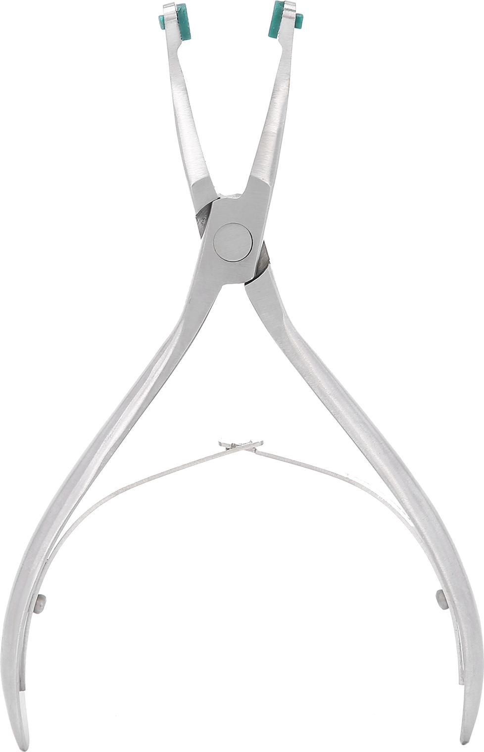 Fokelyi Zahnkronenzange mit grüner Spitze, kieferorthopädisches Instrument für Zahnärzte KAU-ED-LYS-PH-20260114-231