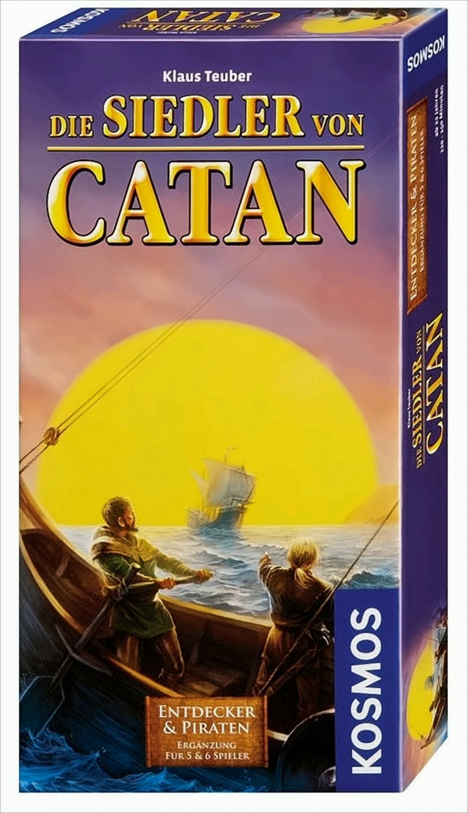 Kosmos 693138 - CATAN - Das Spiel Kompakt, Strategiespiel, bunt : Teuber, Klaus