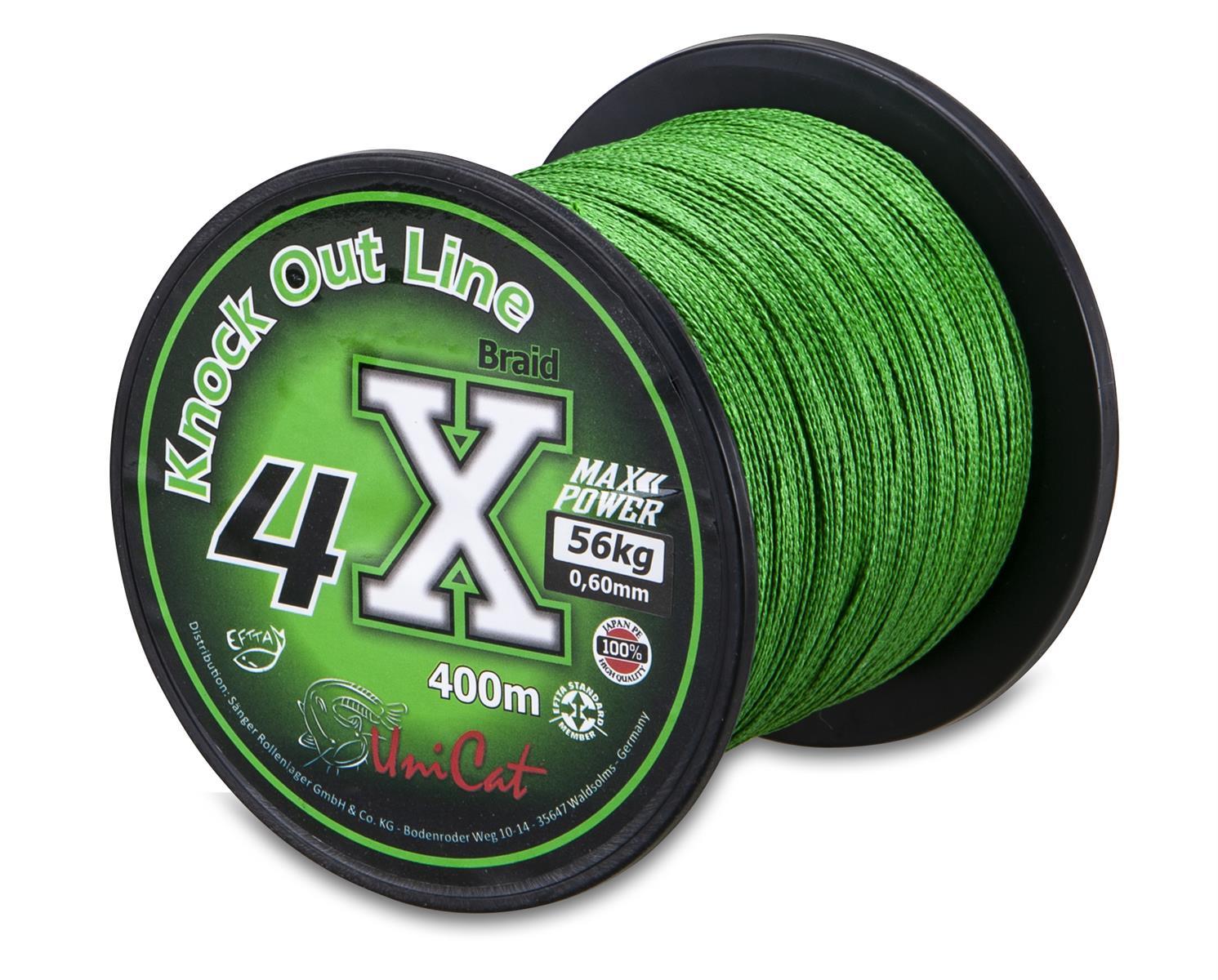 Uni Cat Wallerschnur 4X Braid Knock Out Line (400 m) 1600440