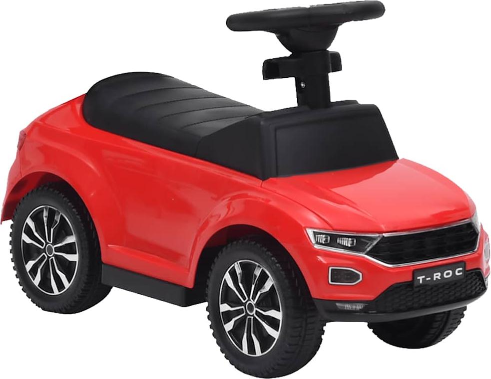 vidaXL Rutschauto Volkswagen T-Roc Rot 80330
