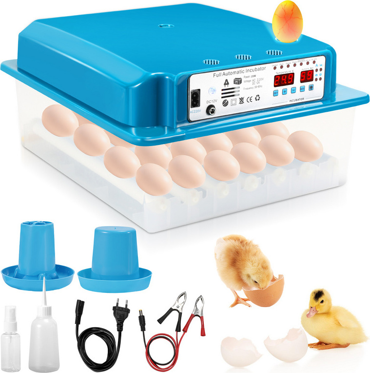Jopassy Brutmaschine Brutthermometer Hühnereier Brutapparat Inkubator fur 36 Hühnereier RL-PS9458-1-OTv