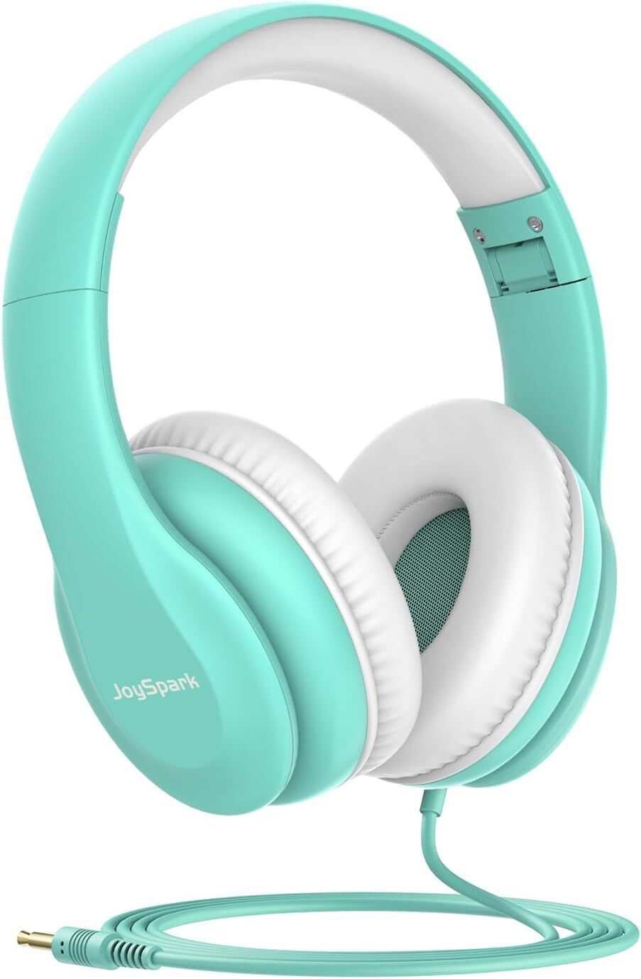 JoySpark Portables für Kinder, 85 dB Lautstärkebegrenzung, Kinderkopfhörer mit 3,5 mm Anschluss, verstellbar, Faltbare Stereo-Kopfhörer für die Schule W5