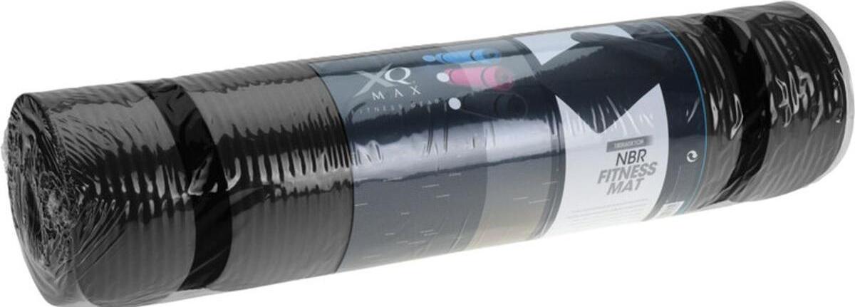 Fitness nbr Anti-Rutsch-Matte xqmax - schwarz