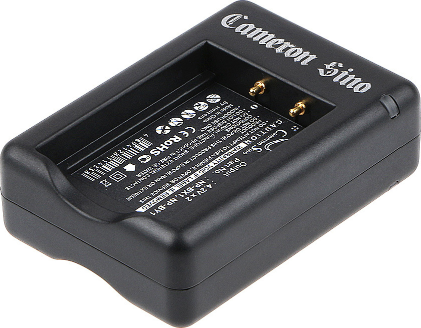 Techtek DF-BX1UH Ladegerät Kompatibel mit [Sony] Action Cam Mini AZ1, Cyber-shot DSC-HX300, Cyber-shot DSC-HX50, Cyber-shot DSC-HX50V, Cyber-shot DSC-HX50V/