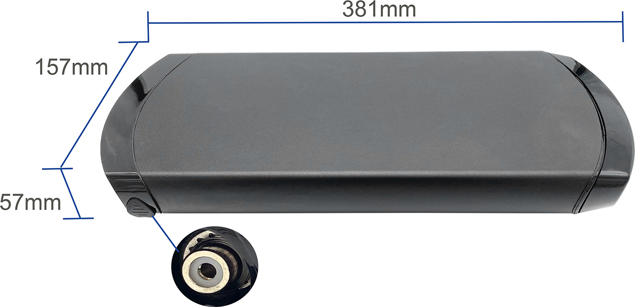 PowerSmart Phylion Akku 36V 13Ah Wall-E für E-Bikes Pedelecs Phylion Wall-E (2 Pin)