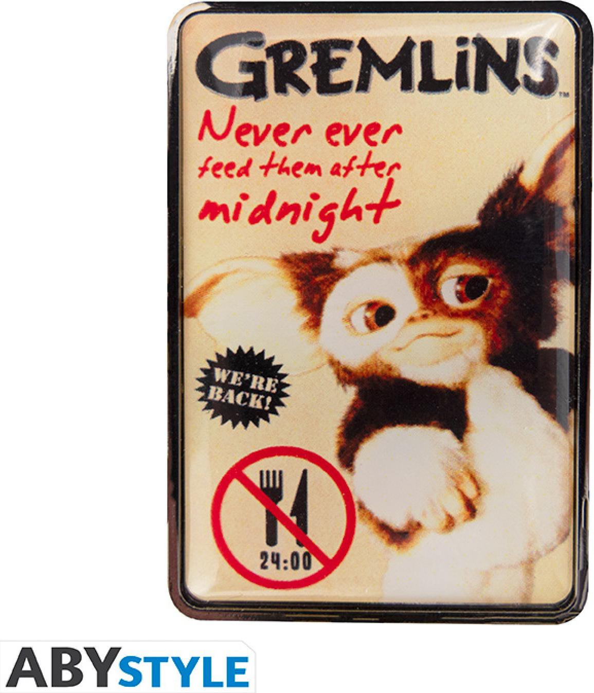 ABYstyle GREMLINS - Premium Magnet - Dont feed after midnight