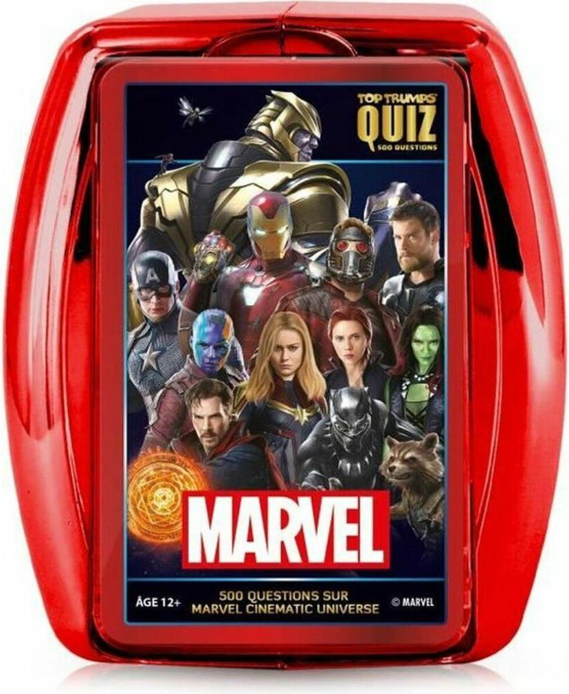 Winning Moves Quiz Marvel Cinematic Universe, Kartenspiel, Party, 12 Jahr(e), Familienspiel 299