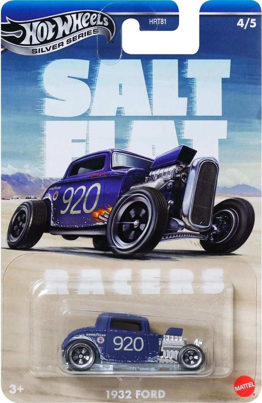 MATTEL | Hot Wheels Fahrzeug 1932 Ford - 1:64 - Blau - Sportliches Design - Sammlerstück JBY84