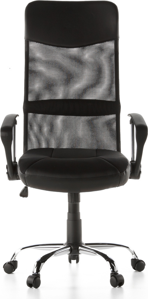 hjh OFFICE Home Office Executive chair ARTON 20 umelá koža/sieťovina Výškovo nastaviteľná počítačová stolička, kancelárska stolička s podrúčkami
