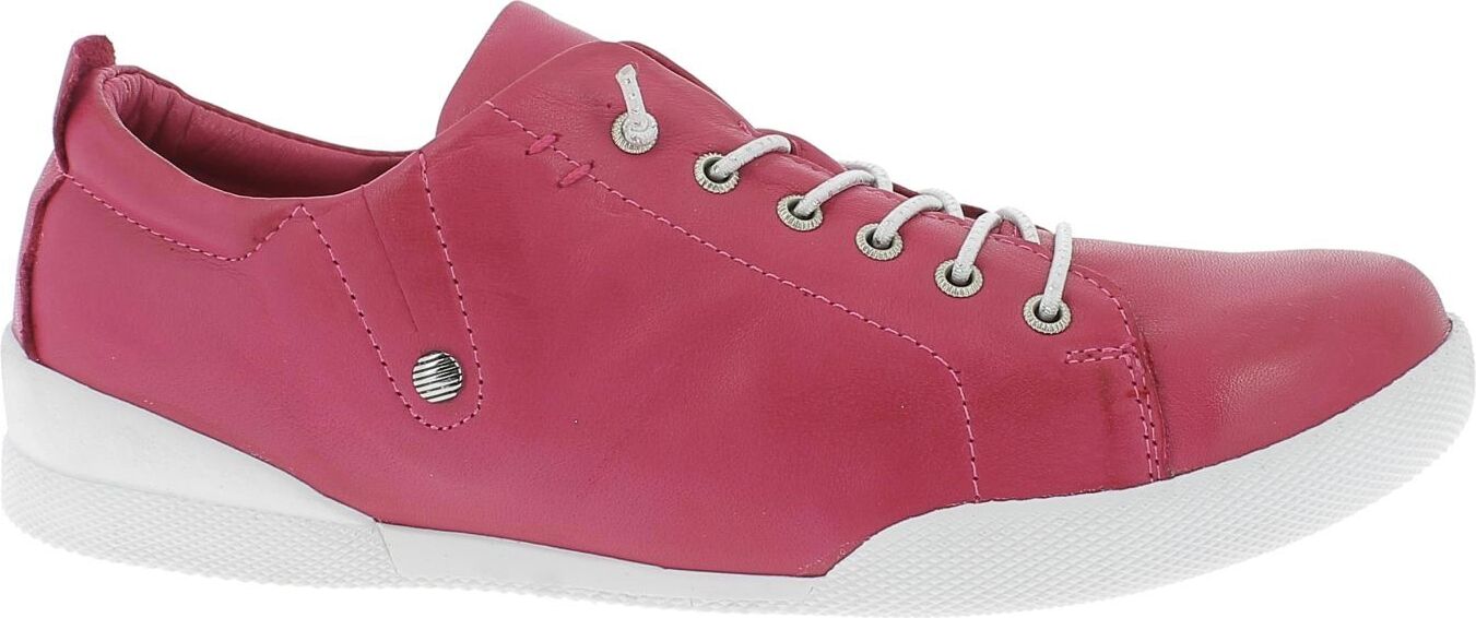 Andrea Conti Damen Sneaker, Magenta, 40 EU Da.-Sneaker