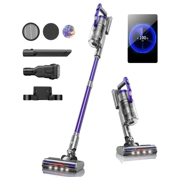 Akumulátorový vysávač, 450 W, výkon 38000PA, zástrčka EÚ