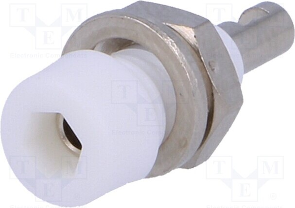 TNE 2x Buchse weiss 10A 2mm Bananen Löten 224-M5-I-WS Bananenbuchsen 2mm _1GH_PJ224M5-W