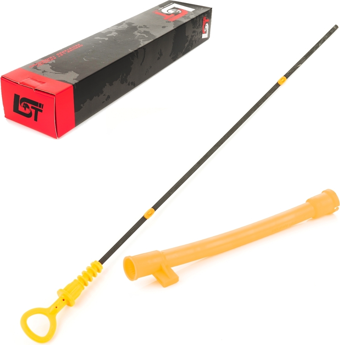 Ölmessstab Ölpeilstab Ölniveau Ölstandprüfer Trichter Set für Seat VW 1.6 2.0 LP-4251 + LP-5156
