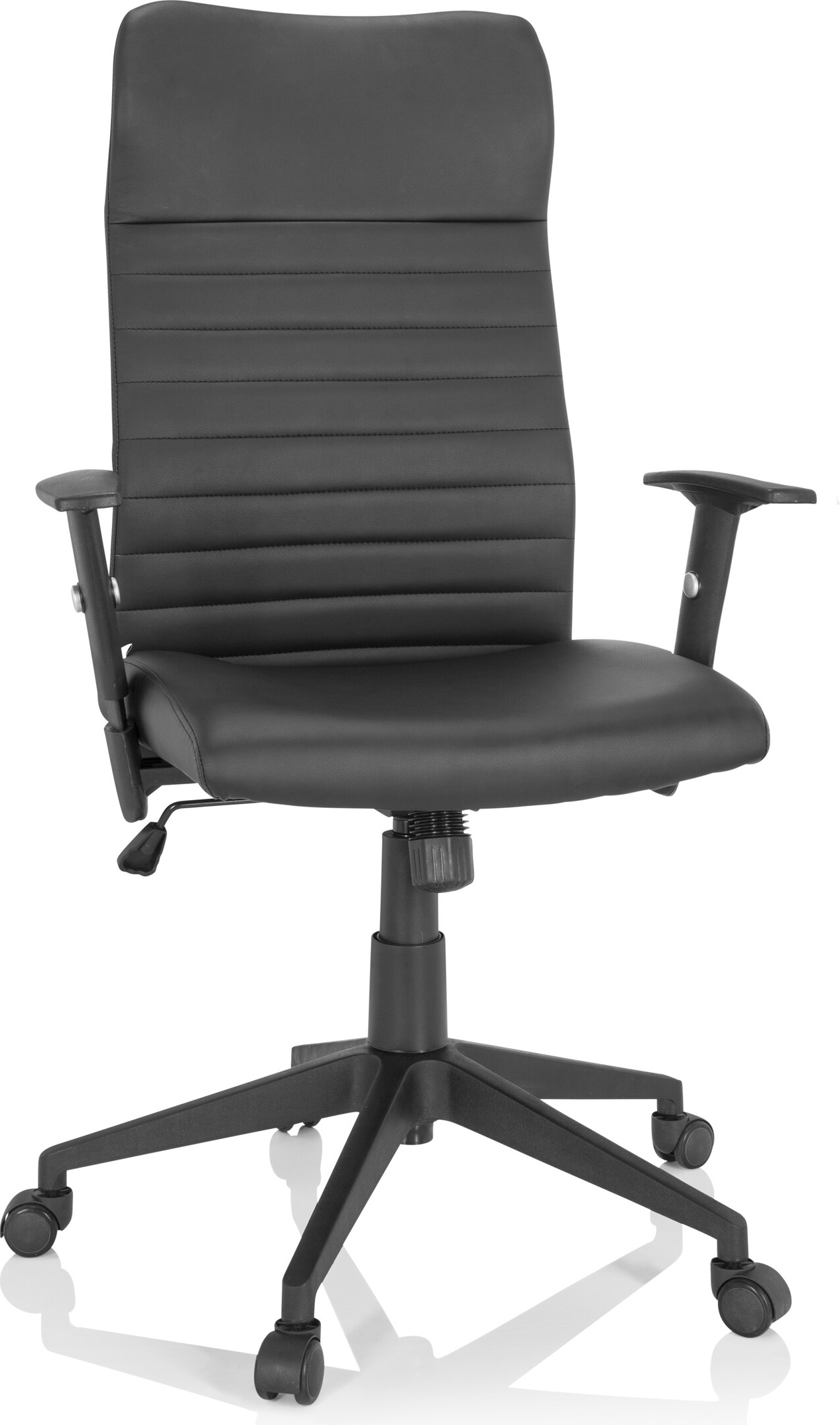 hjh OFFICE Kancelárska stolička ARTON 30 Kancelárska stolička s podrúčkami (výškovo nastaviteľná) Otočná stolička z umelej kože