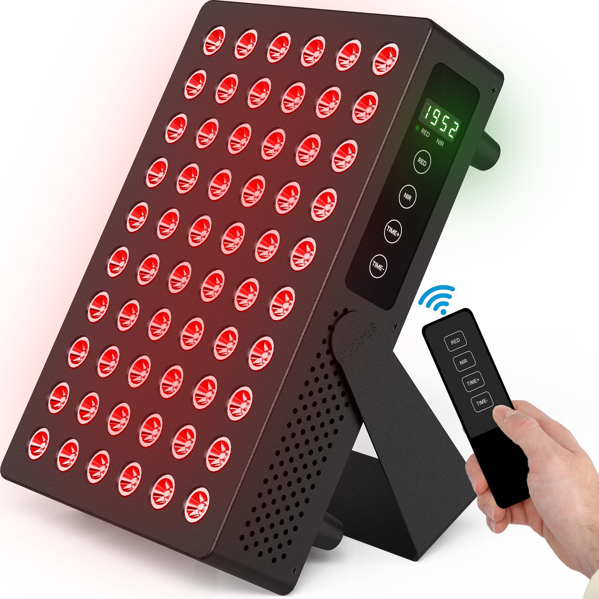 Good4You LED Rotlichtlampe 660 nm & 850 nm - Infrarotlampe mit Timer, zur Schmerztherapie & Hautpflege