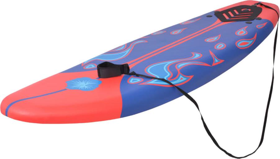 vidaXL Surfbrett Blau und Rot 170 cm 91258