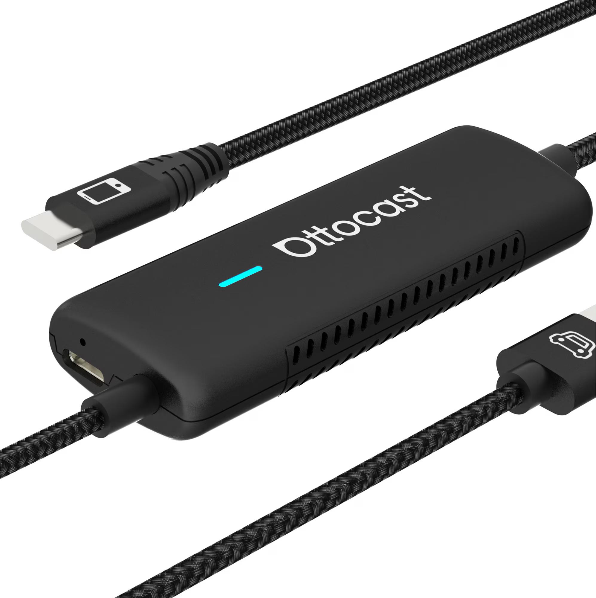 Adaptateur CarPlay sans fil Ottocast CA450-T avec fonction