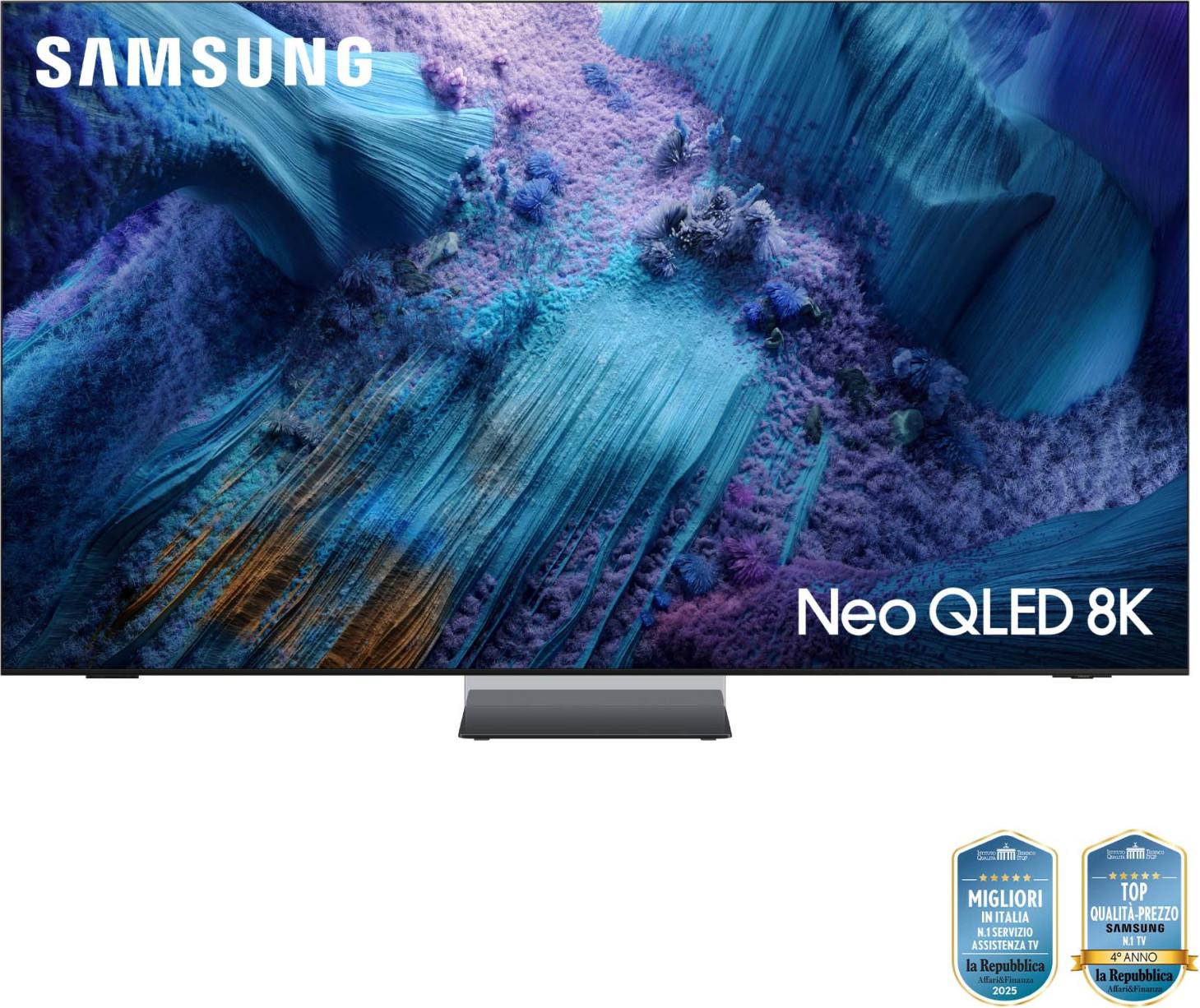 Samsung QE75QN990FT, 190,5 cm (75"), 7680 x 4320 px, Neo QLED, Smart TV, Wi-Fi, Čierna