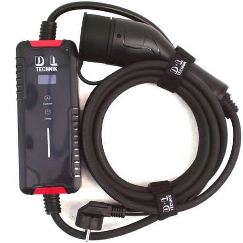 Ladegerät Wallbox Ladekabel 5m Typ2 mobil Ladestation ElektroPKW Ladegerät 55861