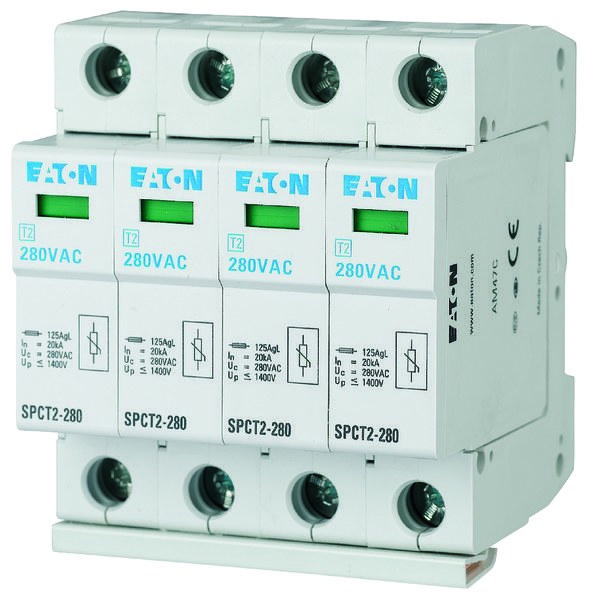 Eaton Überspannungsableiter Betriebsspannung 460 V SPCT2-460/4 167611