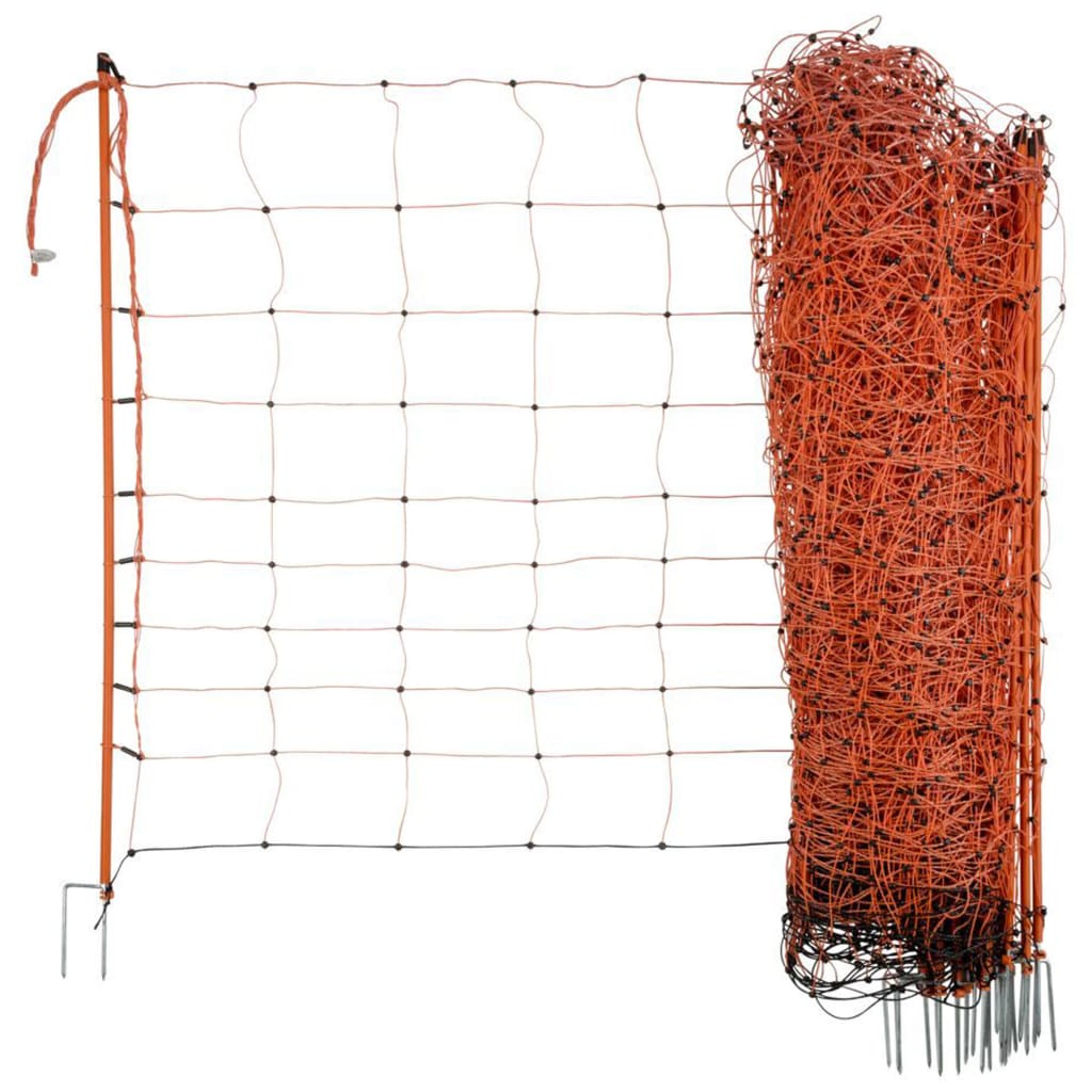 Kerbl Elektrifizierbares Schafnetz OviNet orange, 90 cm, Doppelspitze 27252