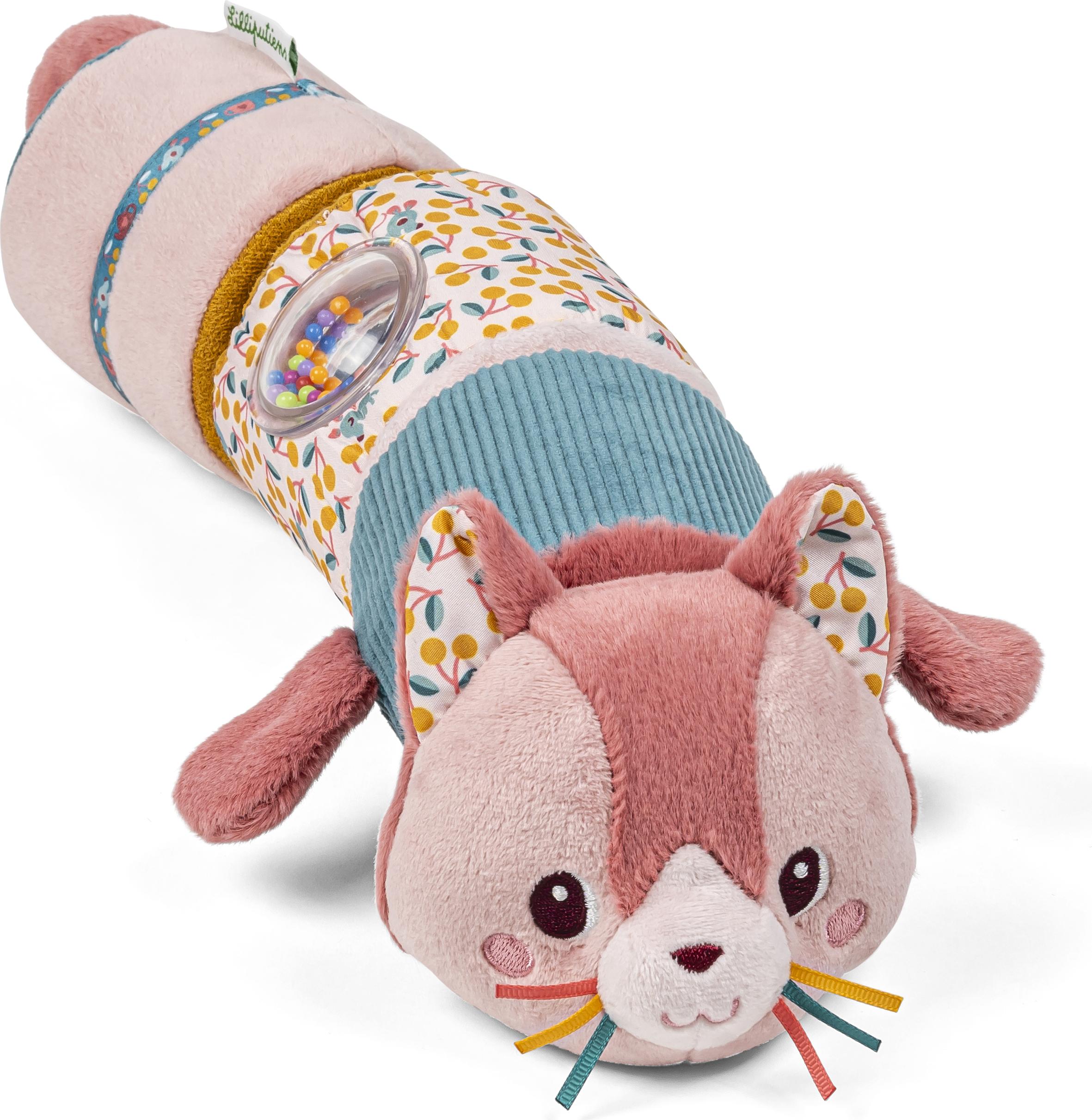 Lilliputiens Musikrolle Katze - interaktives Babyspielzeug mit Geräuschen 83630