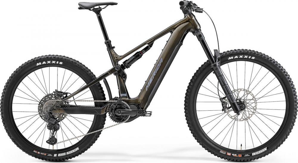 Merida Bikes Merida eONE-SIXTY 875 IV1 gold/grau XS (40.5) - modernes E-MTB für anspruchsv....