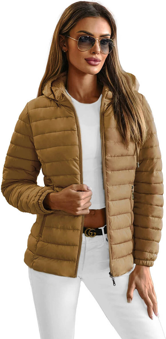 Damen Jacke Dunkelbeige OZONEE JS/16M9103/84Z S