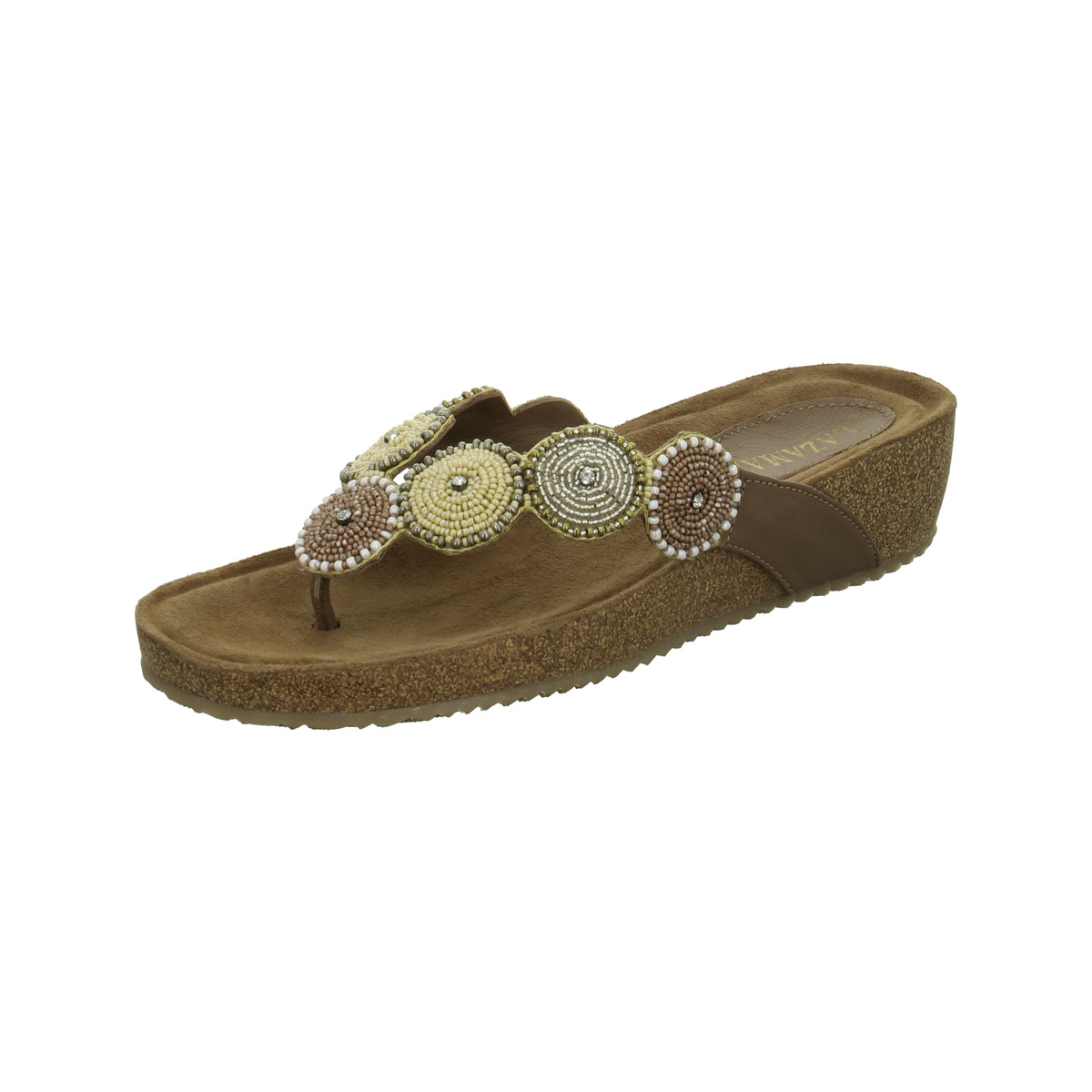 Lazamani Teenslippers Teenslippers - Beige - Maat 42 2600091473578