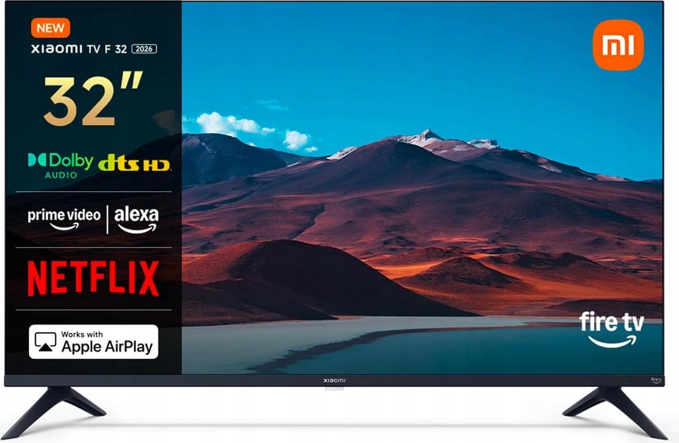 XIAOMI 32 Zoll HD Smart TV mit Dolby Audio und Alexa Sprachsteuerung