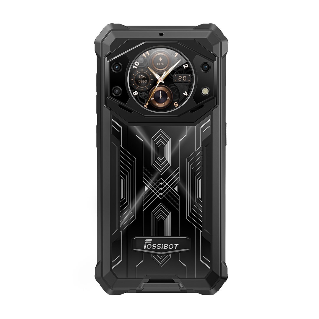 FOSSiBOT F101 Pro, 13,8 cm (5.45"), 8 GB, 128 GB, 24 MP, Android 13, Čierna