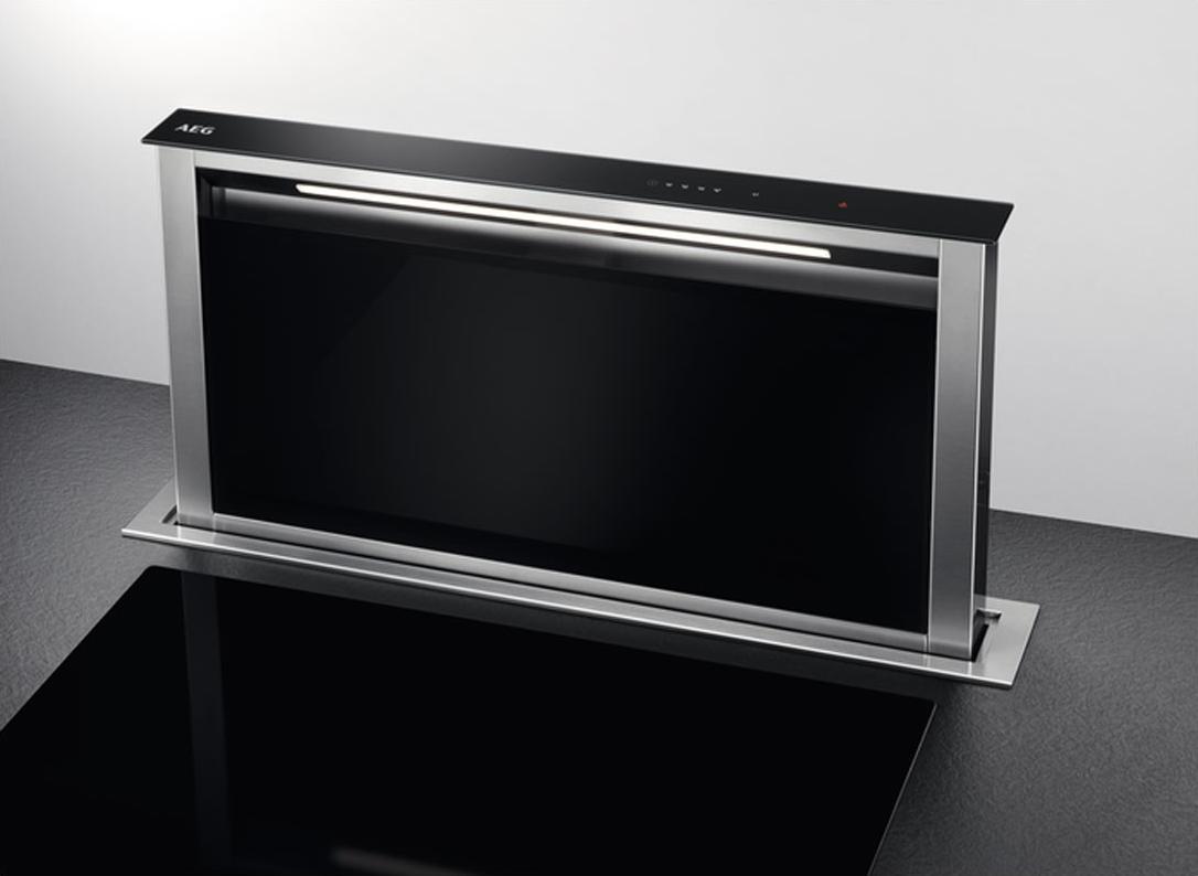 Dunstabzugshaube AEG DDE5960B 470m3 / h Edelstahl