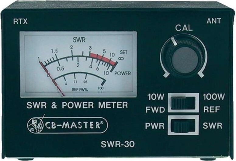 Albrecht Antennen-Anpassgerät SWR 30 SWR/Power Meter 4412