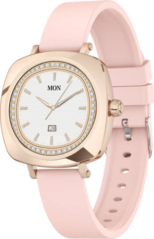 Eko, náramkové hodinky model Elegancia, ružové