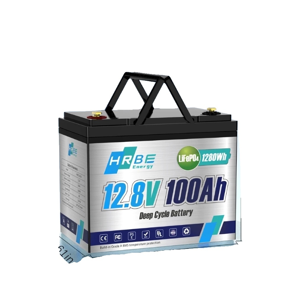 12V LiFePO4 batéria, kapacita 100Ah, viac ako 6000 cyklov , 12V 100AH
