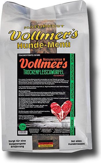 Vollmers Trockenfleischwürfel - 1,5 kg
