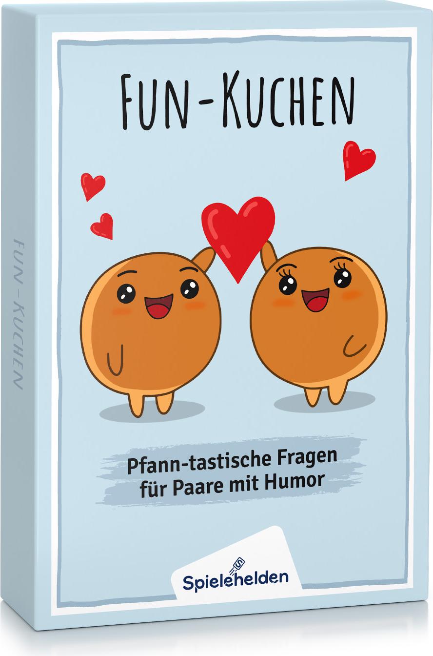 Spielehelden Fun-Kuchen Partnerspiel mit lustigen Fragen für mehr Nähe 282