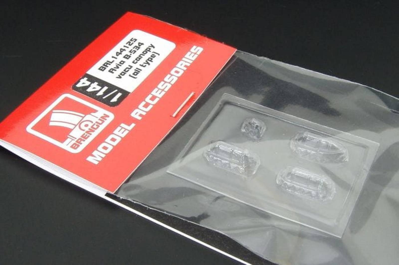 Brengun Avia B-534 vacu canopy (all type) - Eduard - / 1:144