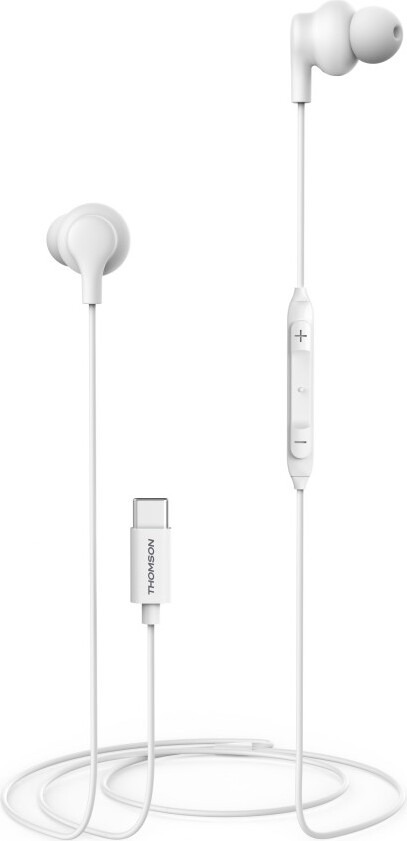 Thomson 00132991 in-ear kopfhörer mit kabel weiss