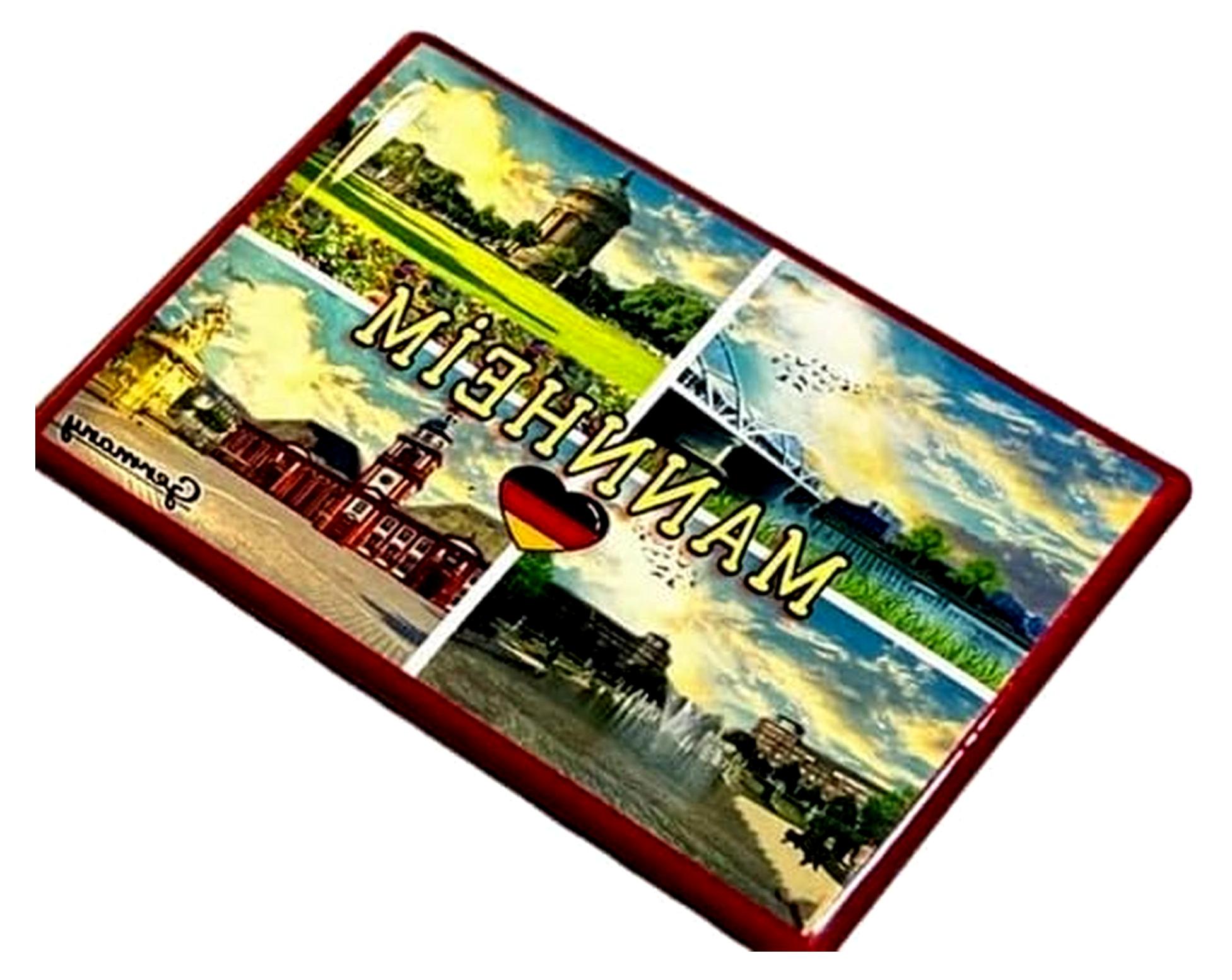 Markenlos Mannheim Deutschland Mannheim Kühlschrankmagnet Mannheim Souvenir Mannheim Geschenkartikel 281223