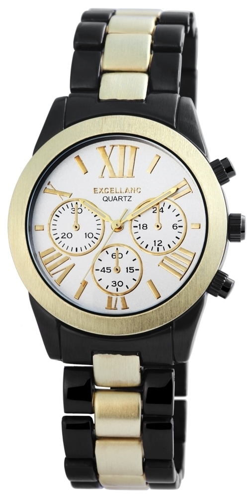 Excellanc Herrenuhr mit Metallarmband 280912500006