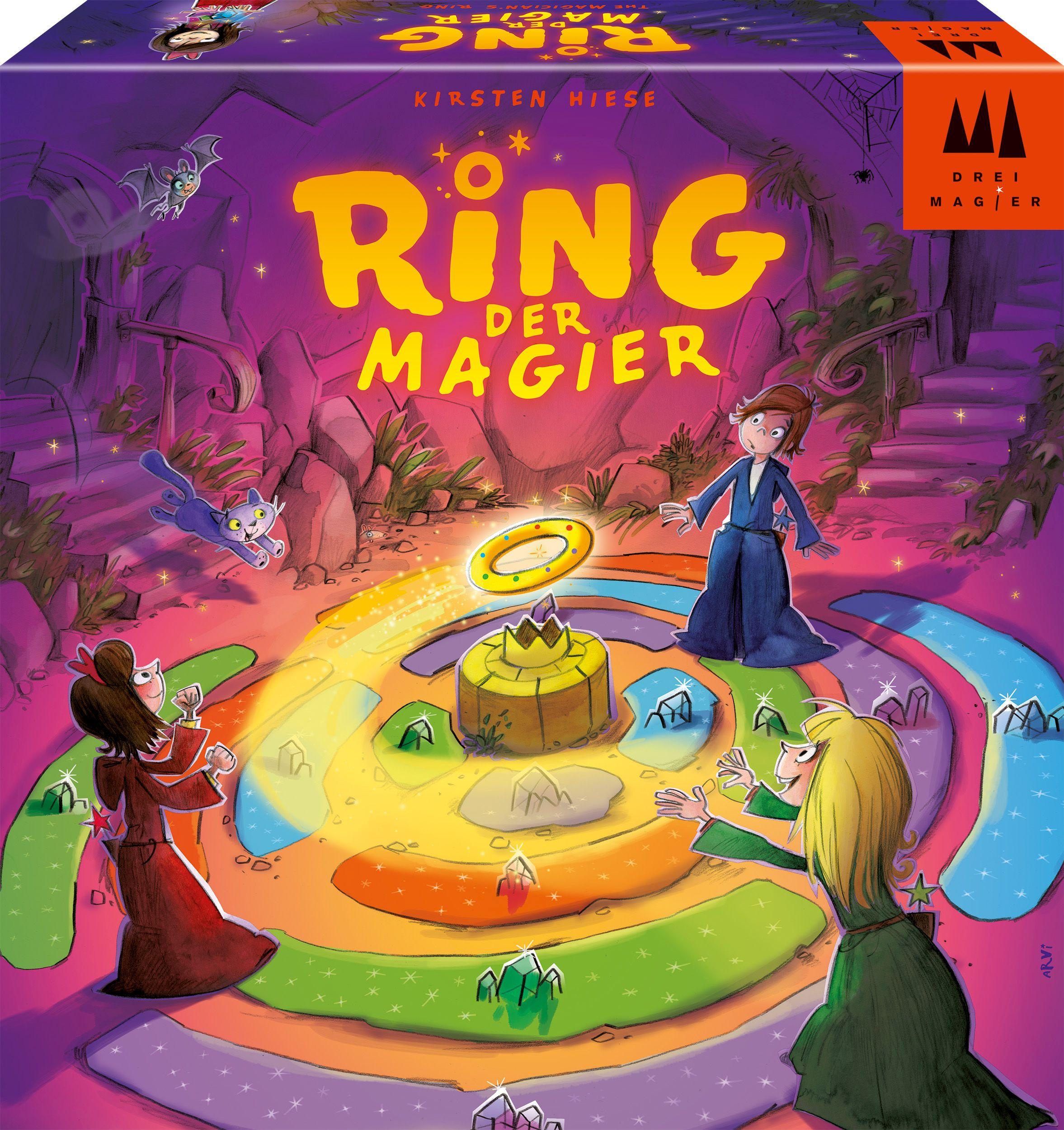 Schmidt Spiele Ring der Magier, Kartenspiel, Glücksspiel, 5 Jahr(e), Familienspiel 40883