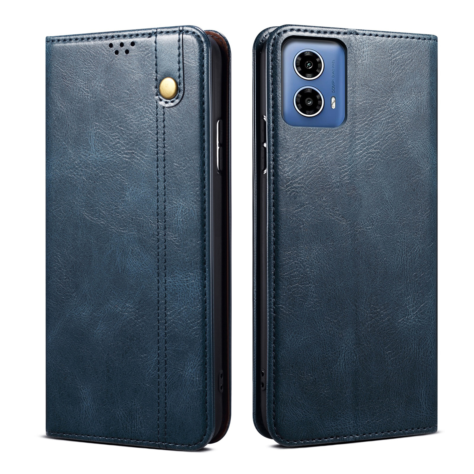 PHINIENLAND Cover per Motorola Moto G85 5G Case PU Pelle Custodia [Kickstand] [Chiusura magnetica] [Slot per Schede], Portafoglio Flip Custodia per Moto G85 5G,Dente di leone