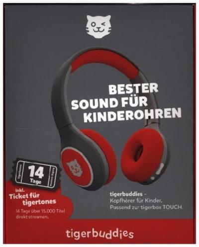 Cuffie Bluetooth Per Bambini Tigerbuddies - Volume Limitato A 85 DB, Regolabili, Leggere (180g), Fino A 8 Ore Di Autonomia