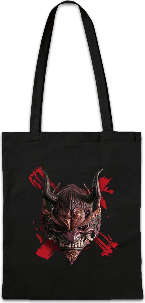Urban Backwoods Hannya Mask III, Stofftasche, Farbe: Schwarz BG17605BK_2