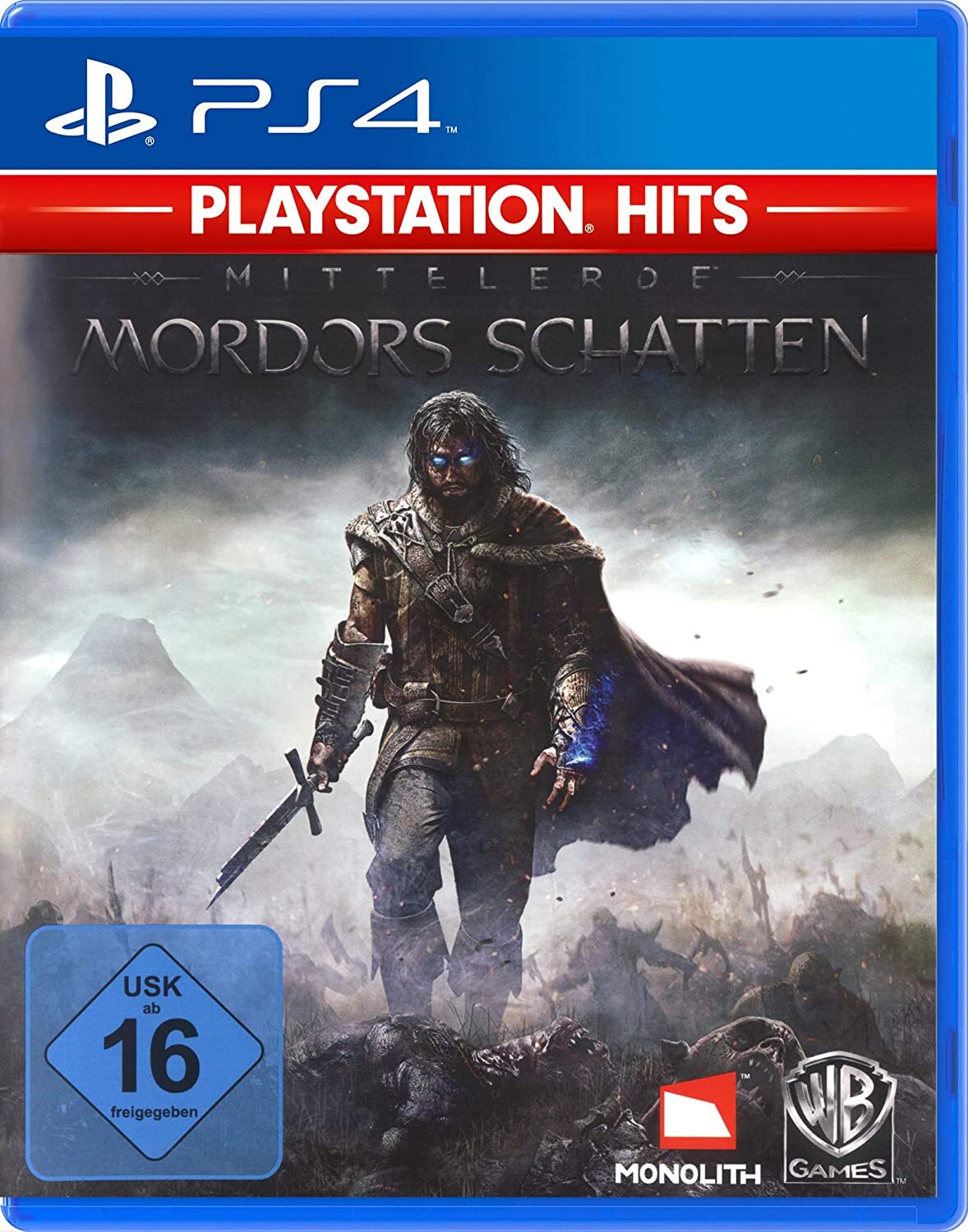 Warner Bros Mittelerde Mordors Schatten Spiel für PS4 AK