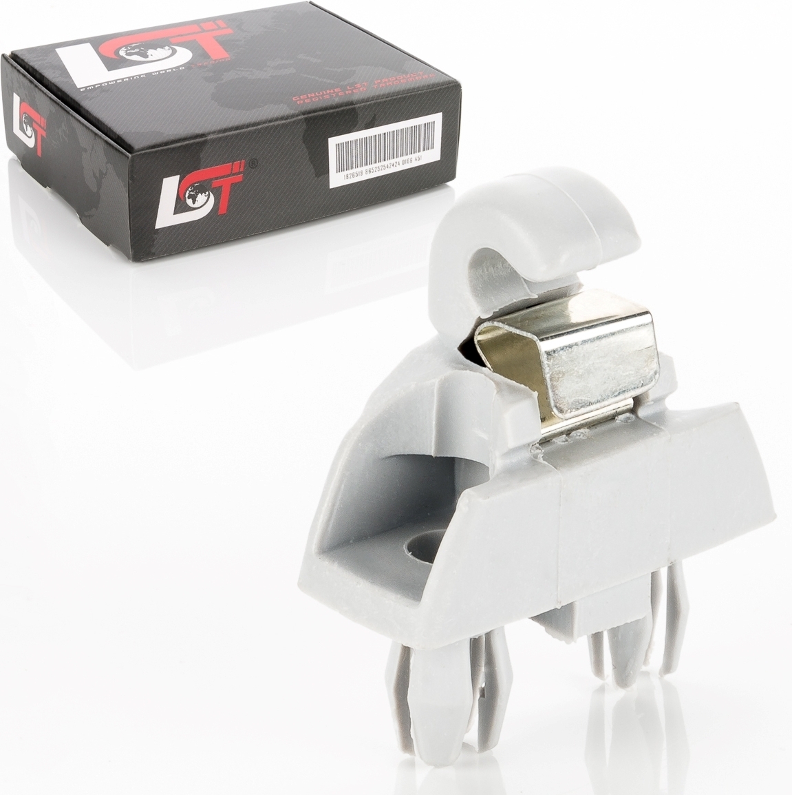 LST Sonnenblendenhalter Sonnenblenden Halterung Halter Clips grau für VW POLO 6R CL-01591 x1